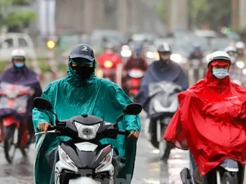 Từ đêm nay, miền Bắc đón mưa rải rác