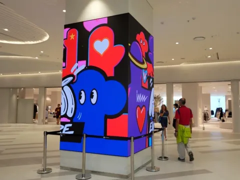 Điểm mặt công nghệ của LG tại Lotte Mall West Lake Hanoi vừa khai trương