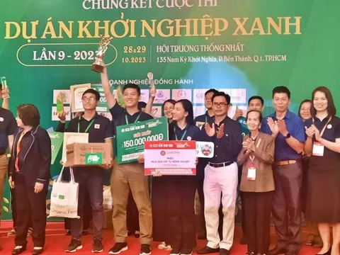Sản phẩm từ xơ mướp giành giải Nhất cuộc thi Dự án khởi nghiệp xanh