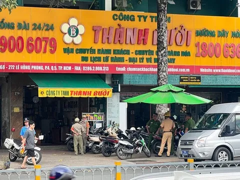 Nhà xe Thành Bưởi ngừng vận chuyển từ 5h sáng 29/10