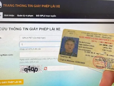 Cách kiểm tra giấy phép lái xe thật hay giả