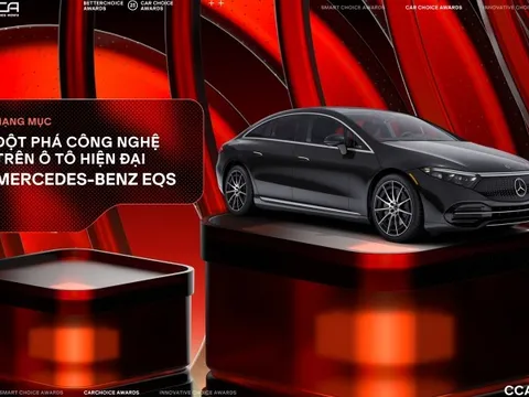 Mercedes-Benz EQS thắng sát nút hạng mục “Đột phá công nghệ trên ô tô hiện đại”