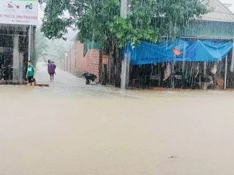 Hà Tĩnh: Mưa giảm, lũ đang rút dần