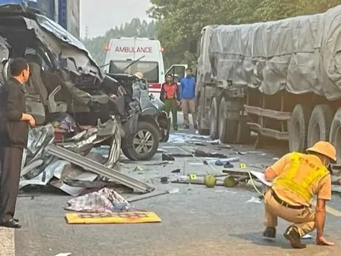 Tai nạn giao thông đặc biệt nghiêm trọng, 5 người tử vong, 9 người bị thương
