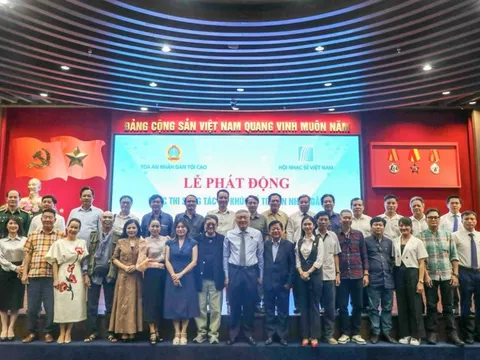 Phát động cuộc thi sáng tác ca khúc về Tòa án