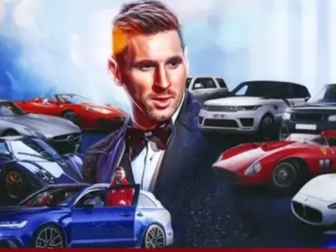 Cận cảnh bộ sưu tập xe hơi 'khủng' của Quả bóng vàng 2023 Lionel Messi
