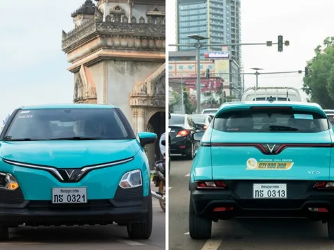 150 chiếc VinFast VF 5 đã tới Lào, GSM chờ ngày 'nổ đơn': Sẽ sớm đến Thái Lan, Campuchia, Indonesia...?