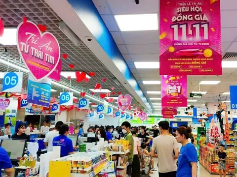 Chương trình “Tri ân từ trái tim” của Saigon Co.op thu hút khách hàng