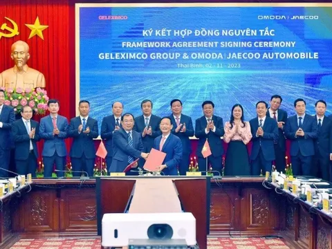 Geleximco rót hơn 19.000 tỷ đồng xây dựng nhà máy sản xuất, lắp ráp ô tô Omoda và Jaecoo tại Thái Bình, công suất 200.000 xe/năm