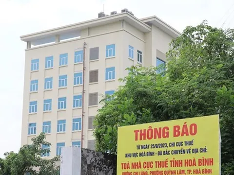Trụ sở chi cục thuế gần 60 tỷ đồng... bỏ không