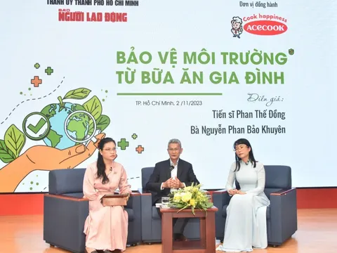 Bảo vệ môi trường từ sinh hoạt thường ngày
