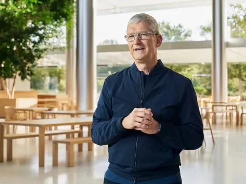 Tim Cook: Chúng tôi đạt doanh thu kỷ lục tại Việt Nam!