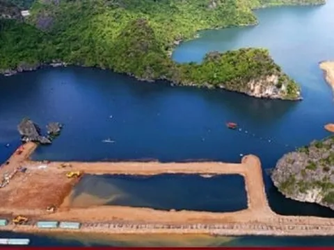 Dự án quây hòn non bộ vịnh Hạ Long vi phạm nhiều quy định