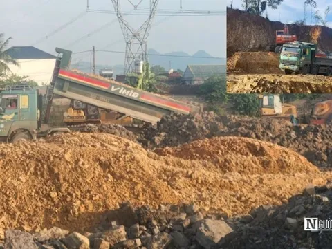 Đất khai thác trái phép ở Thanh Hóa chở đắp đại lộ 2.000 tỷ Ninh Bình