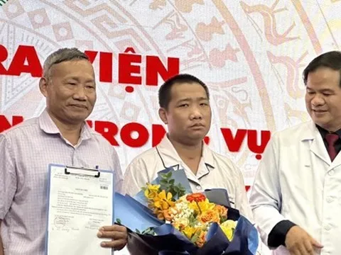 Cuộc hồi sinh ngoạn mục của Thiếu tá quân đội trong vụ cháy chung cư mini ở Hà Nội