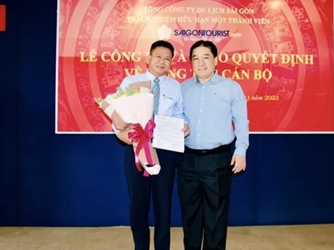 Lữ hành Saigontourist có tổng giám đốc mới