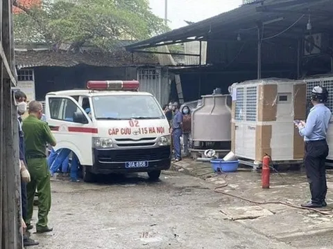 Nổ máy nén khí điều hoà, có nạn nhân cơ thể không còn nguyên vẹn