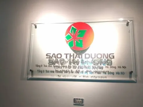 Cổ phiếu Sao Thái Dương bị đưa vào diện đình chỉ giao dịch