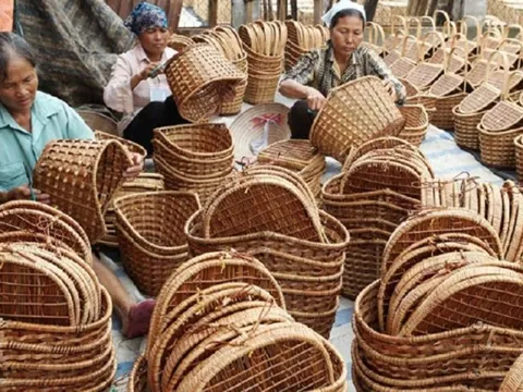 10 tháng, xuất khẩu mây, tre, cói, thảm đạt gần 600 triệu USD