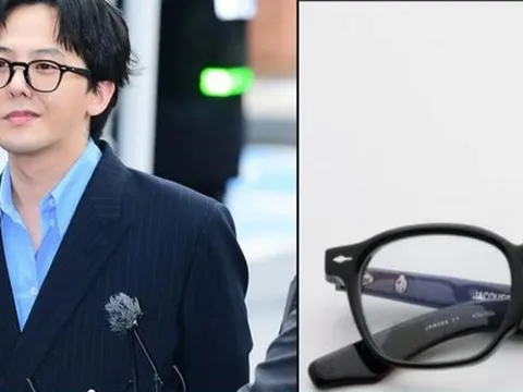 Chiếc kính giá 1,27 triệu won cháy hàng sau khi G-Dragon đeo đến đồn cảnh sát