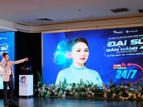 Một công ty dược phẩm tung ra đại sứ bán hàng AI đầu tiên tại Việt Nam