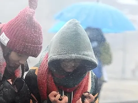 Bắc Bộ chuẩn bị đón 2 đợt không khí lạnh rất mạnh, thời tiết chuyển mưa rét