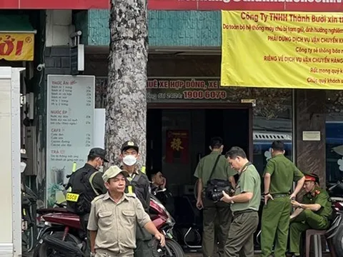 CLIP: Công an khám xét Công ty Thành Bưởi
