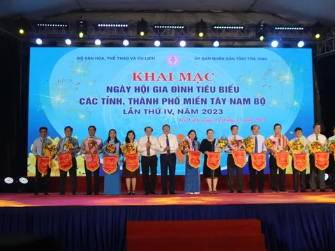 Trà Vinh: Khai mạc Ngày hội Gia đình tiêu biểu miền Tây Nam Bộ