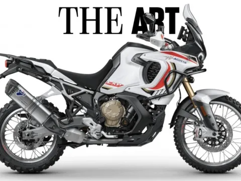 Chiêm ngưỡng MV Agusta LXP Orioli Adventure-tourer 2024 phiên bản giới hạn