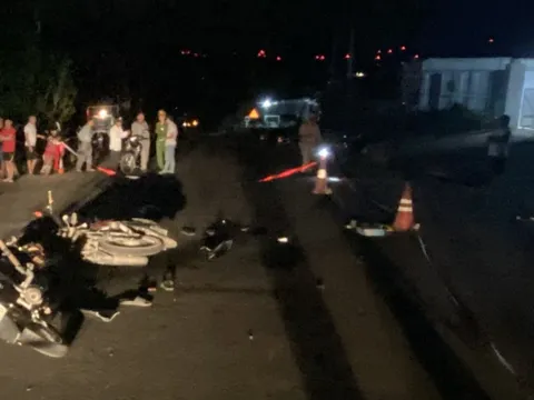 3 học sinh bị xe khách tông thương vong trên đường đi tập văn nghệ về