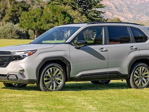 Lộ 'full' ảnh thực tế Subaru Forester 2024: Lột xác từ trong ra ngoài, về Việt Nam sẽ làm khó CX-5, CR-V