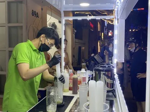 Đến lượt trà chanh giã tay của Trung Quốc tạo “trend” tại Việt Nam