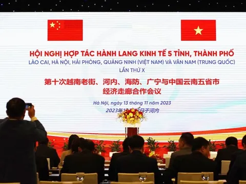 Khai mạc Hội nghị hợp tác 5 tỉnh, thành Việt Nam - Trung Quốc
