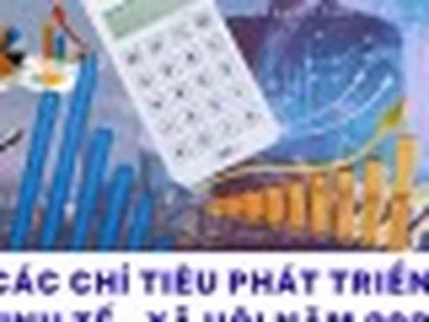 Infographics | 15 chỉ tiêu phát triển kinh tế - xã hội chủ yếu năm 2024