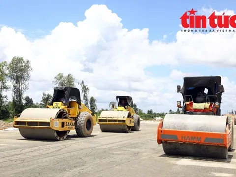 Cao tốc Mỹ Thuận - Cần Thơ chạy đua về đích