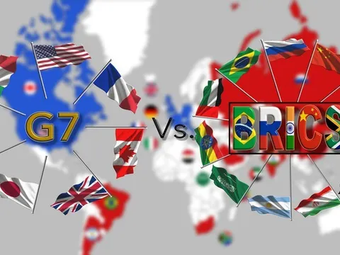 Báo Mỹ chứng minh BRICS vượt qua G7 về sức mạnh kinh tế