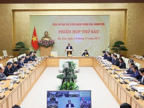 Thủ tướng Phạm Minh Chính chủ trì Phiên họp về cải cách hành chính