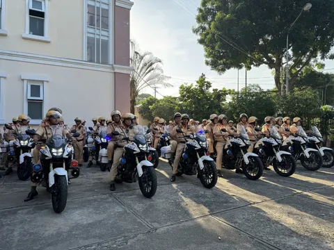 Công an TP Thủ Đức đẩy mạnh kiểm tra nồng độ cồn cả ngày lẫn đêm