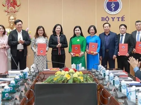Bộ trưởng Y tế Đào Hồng Lan bổ nhiệm nhiều lãnh đạo vụ, cục