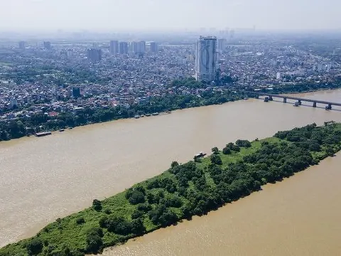 Công viên bãi giữa sông Hồng: Không gian mở rộng của phố đi bộ hồ Hoàn Kiếm