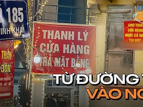 Nhiều hàng quán ở Hà Nội chấp nhận chuyển về ngõ nhỏ hoặc bán vỉa hè vì không đủ chi phí thuê nhà mặt phố