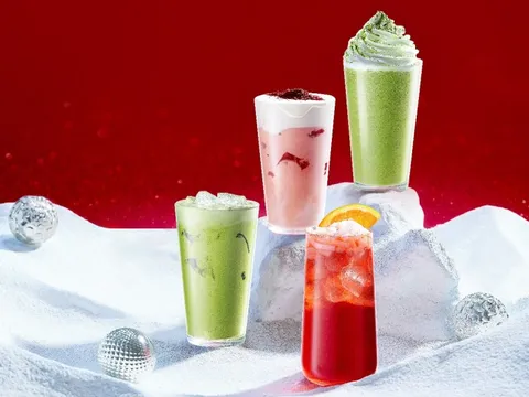 Đón Giáng sinh sớm với món nước cực hot tại Phúc Long