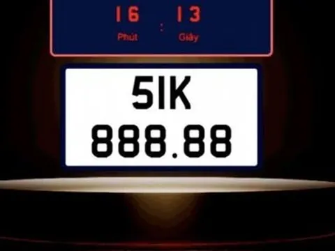 Hàng loạt biển ô tô ngũ quý ở Hà Nội và TP.HCM sắp được đưa ra đấu giá