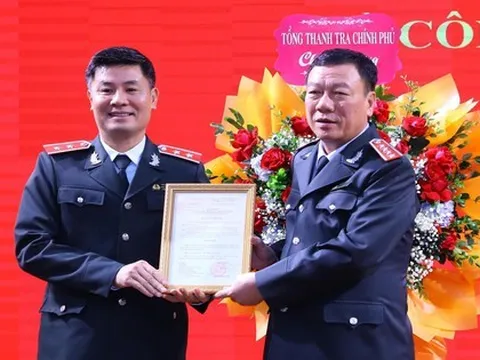 Trao quyết định bổ nhiệm tân Phó Tổng Thanh tra Chính phủ
