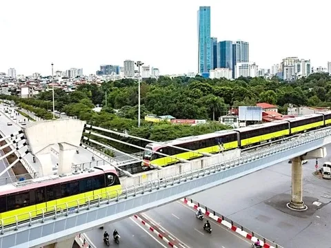 Thông tin thời gian vận hành đoạn trên cao Metro Nhổn-ga Hà Nội