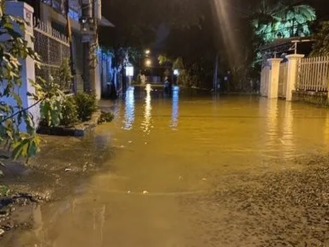 Khánh Hòa: Một số địa phương đã tiến hành sơ tán dân do mưa lũ