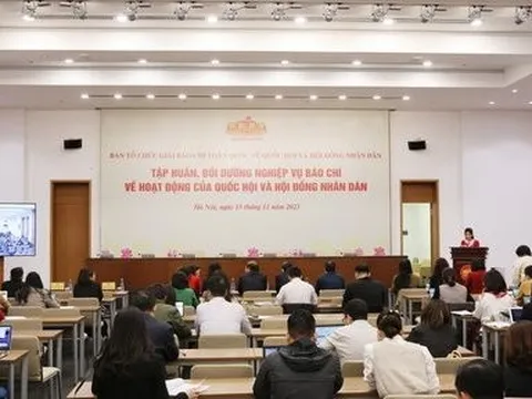 Tập huấn, bồi dưỡng nghiệp vụ báo chí về hoạt động của Quốc hội, HĐND