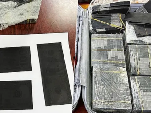 1 triệu USD nhuộm đen ở sân bay: Chỉ là những tờ giấy in 100USD, không phải tiền giả?