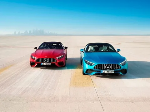 Bộ đôi mui trần Mercedes-AMG SL chính thức chào sân khách Việt, giá 6,9-12,3 tỷ đồng