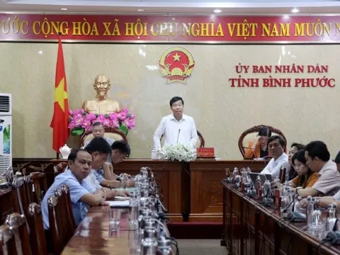 Phó Thủ tướng Chính phủ Lê Minh Khái làm việc với tỉnh Bình Phước và Tây Ninh